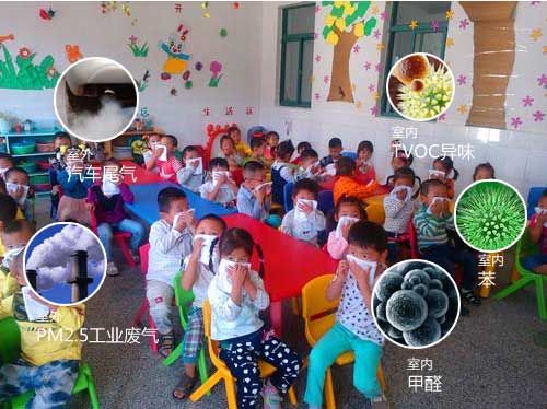 幼儿园教室污染