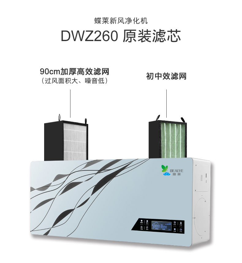 壁挂新风机DWZ260滤网
